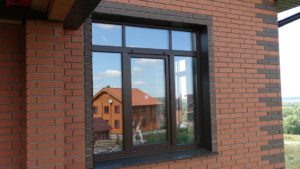 Ламинированное противопожарное окно / серия FRM975