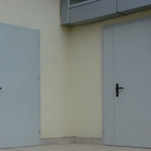 Противопожарная полуторная глухая дверь / серия FRM7280